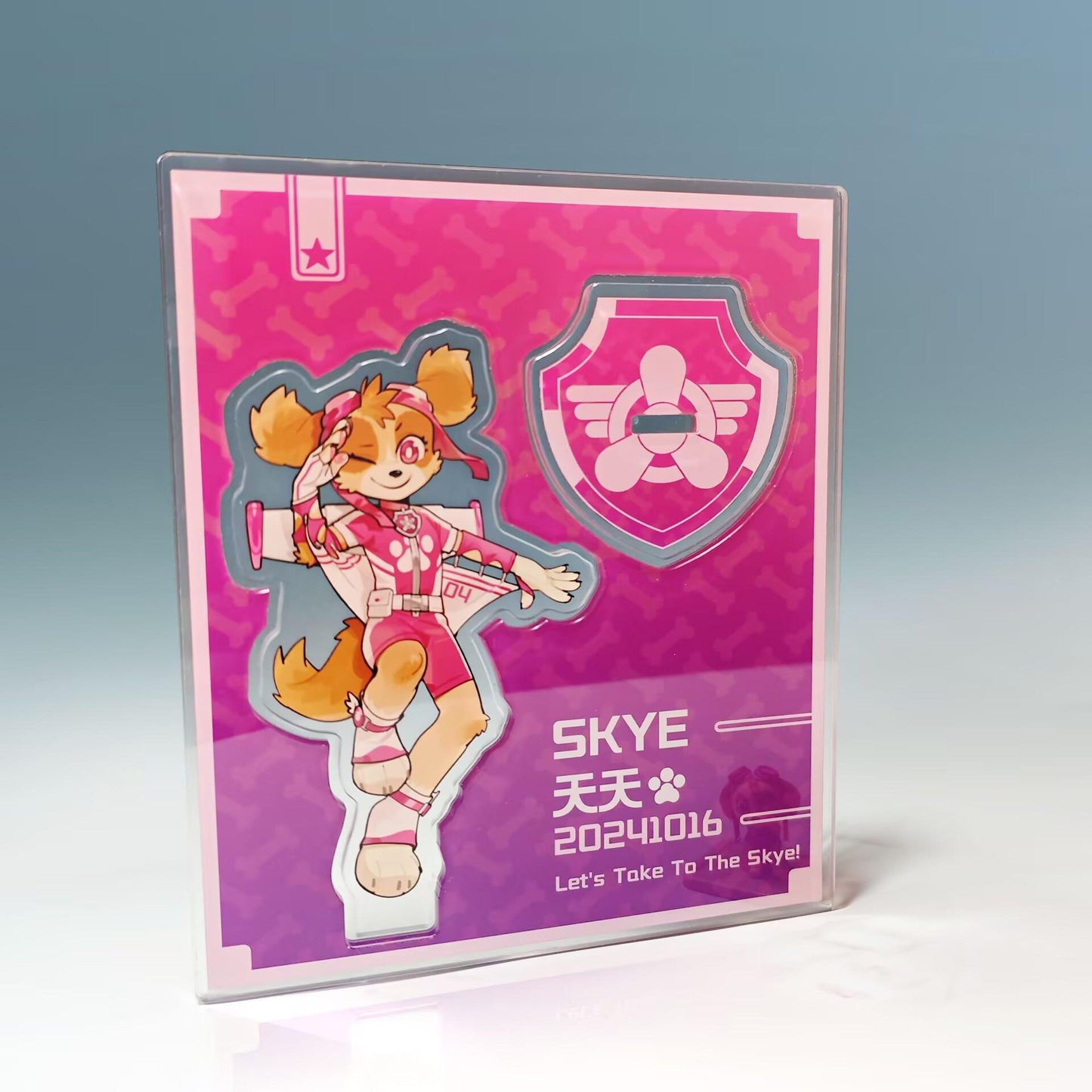 Paw Pups - Limited Edition Acrylic Stand Set + Bonus!