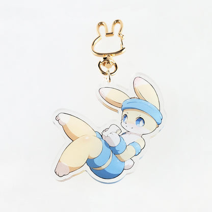 Azura - Clear Acrylic Charm