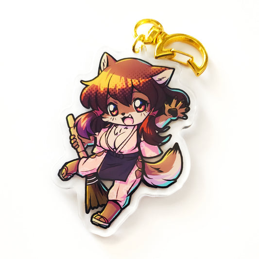 [M] Aiko - Clear Acrylic Charm