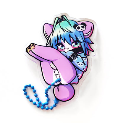 [M] Mu Beads - Clear Acrylic Charm