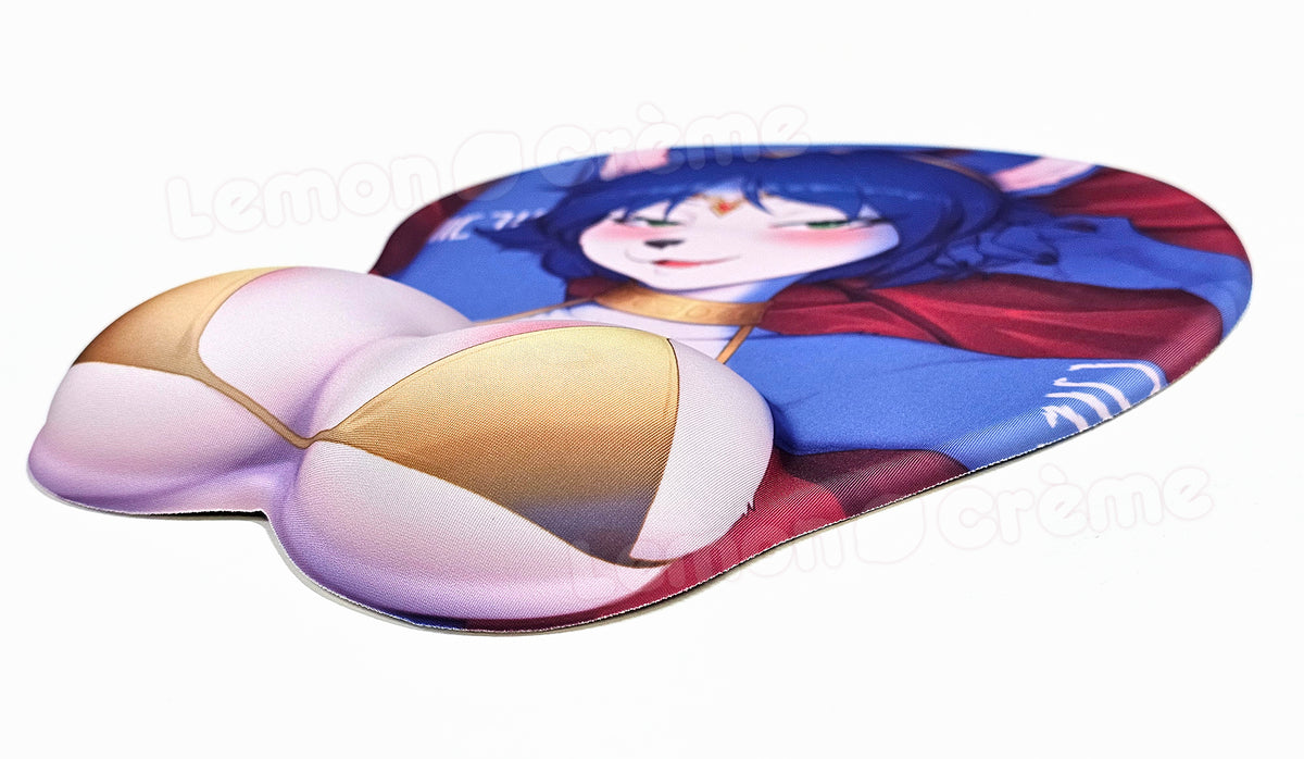 Krystal - 3D Oppai Mouse Pad