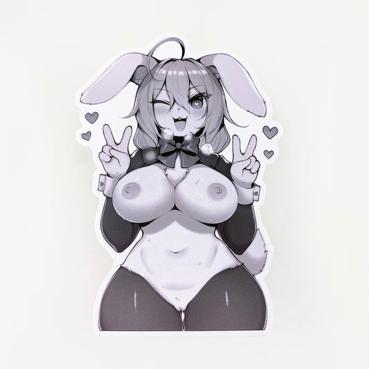 [M] Reverse Bunny Girl - Vinyl Sticker