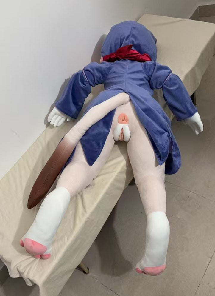 [M] Life-sized Tabby Cat Plush Doll (PRE-ORDER)