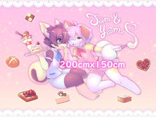 Load image into Gallery viewer, Limited Edition Jam &amp; Yam XL Thin Plush Blanket
