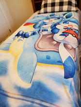 Load image into Gallery viewer, Limited Edition Glaceon/Lapras XL Thin Plush Blanket
