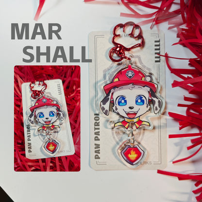 Paw Pups - Limited Edition Linked Acrylic Charm Set + Bonus!