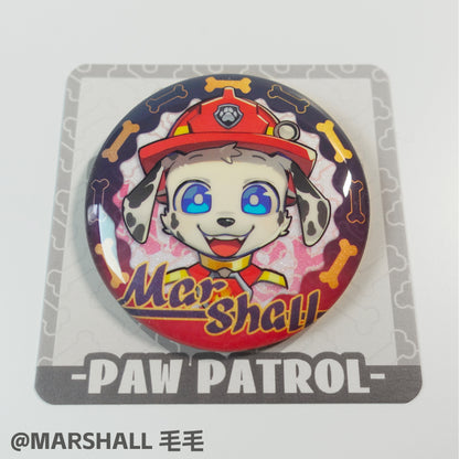 Paw Pups - Limited Edition Button Badge Set + Bonus!