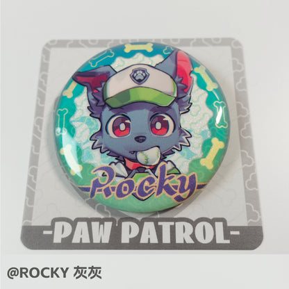 Paw Pups - Limited Edition Button Badge Set + Bonus!
