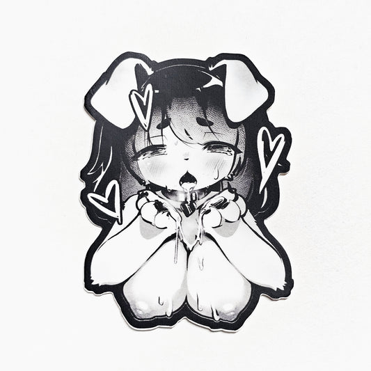 Dog Girl - Vinyl Sticker [M]