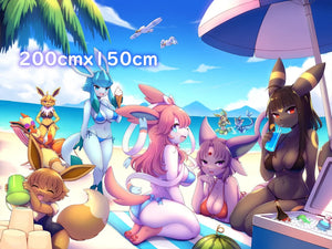 Limited Edition Eeveelution XL Thin Plush Blanket